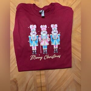 NEW Christmas 🎄 Red Nutcracker Christmas T-shirt